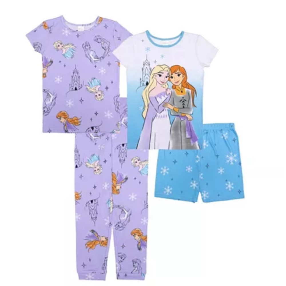 TWO‎ Disney Frozen Pajama Sets